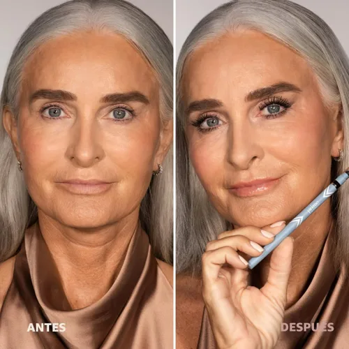 Miniatura 5 de PRIME PROMETICS PrimeEyes Delineador de Ojos en Gel para Mujeres Maduras – Resistente al Agua, de Larga Duración y a Prueba de Manchas – Textura