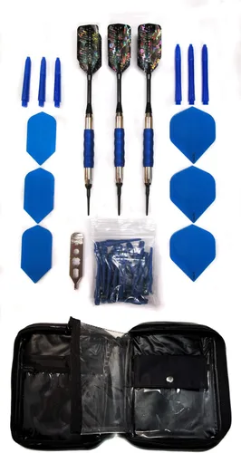 Miniatura 10 de Viper Dardos de punta suave Sure Grip con kit de accesorios Anaranjado Neón