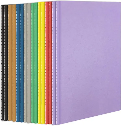 Miniatura 12 de Paquete de 24 libros en blanco para niños - 5.5" x 8.3", 60 páginas - Diarios pequeños al por mayor, cuadernos para niñas para dibujar y escribir