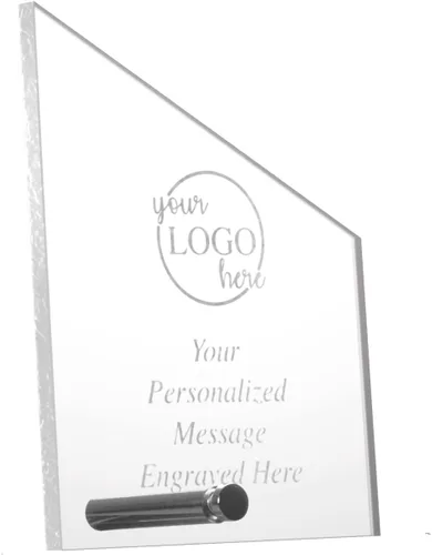 Miniatura 9 de Premios acrílicos económicos personalizados ofrecidos en una variedad de formas y tamaños, incluye texto ilimitado y su logotipo