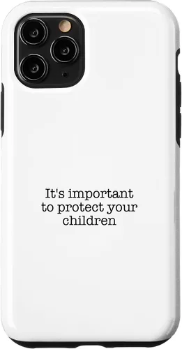 Miniatura 13 de iPhone XR It's important to protect your children Case