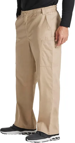Miniatura 2 de Dickies Pantalón de meter para hombre con 7 bolsillos, cintura elástica con cierre de botón 81006