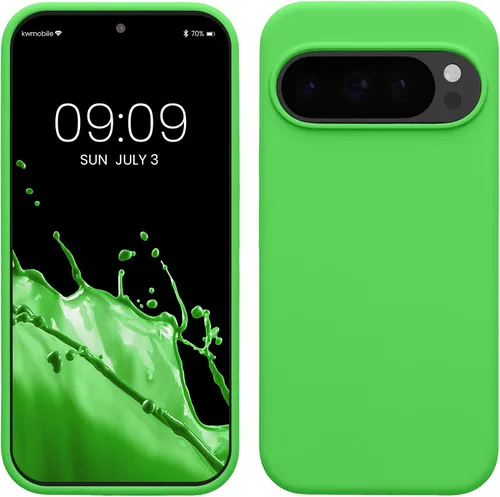 Miniatura 267 de kwmobile Funda Compatible con Google Pixel 6 Pro - Funda de Teléfono de Silicona TPU con Acabado Suave - Azul Caribe