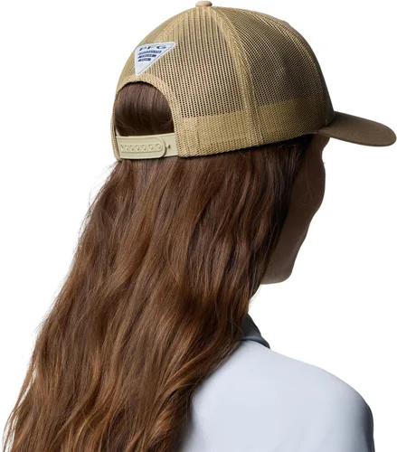 Miniatura 689 de Columbia - Gorra de malla con bandera con árboles unisex para adultos, corona alta