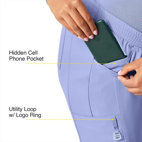 Miniatura 3 de WonderWink Pantalón deportivo de maternidad para mujer
