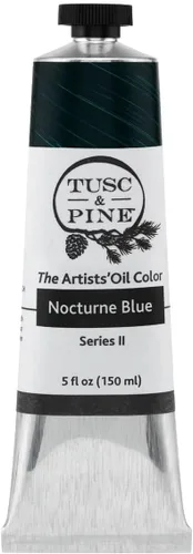 Miniatura 223 de Tusc & Pine Pintura al óleo Artist – Alizarin Crimson, 1.4 fl oz, sin amarilleo, consistencia rica y cremosa, carga máxima de pigmento, pinturas al
