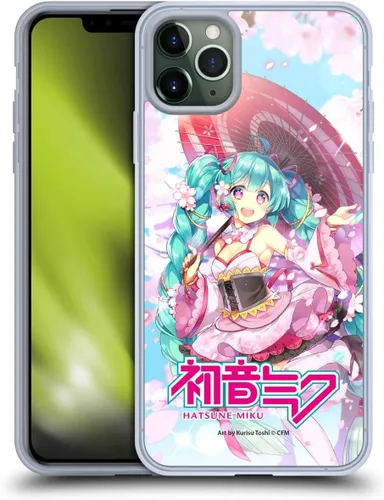 Miniatura 171 de Head Case Designs Licencia Oficial Hatsune Miku Gráficos Lindos Carcasa de Gel [Protección de Grado Militar] Compatible con Apple iPhone 7