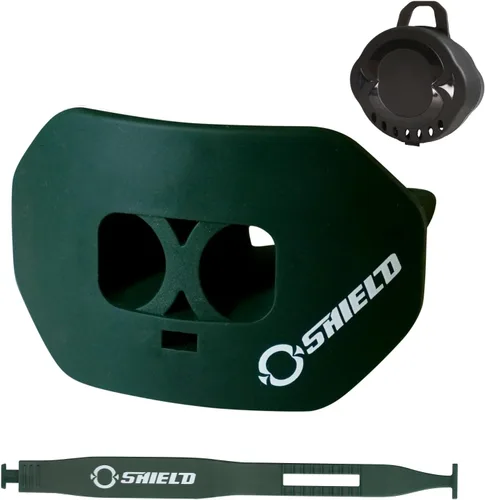 Miniatura 11 de O Shield Protector bucal Core Football con correa desmontable, protector de labios apto para fútbol americano, 7 contra 7, bandera de fútbol