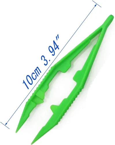 Miniatura 5 de Pinzas de plástico de tres colores para hacer manualidades manuales, herramienta de juego de manualidades creativa manual para niños