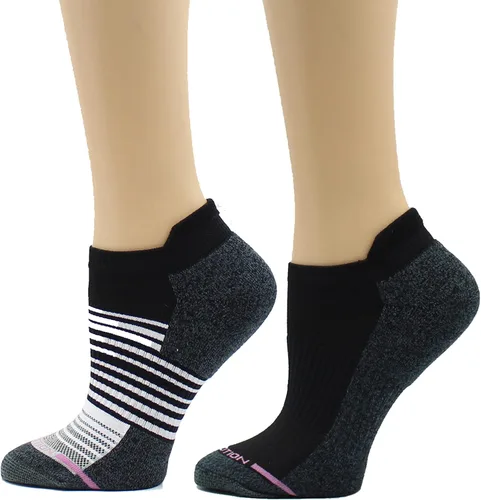 Miniatura 19 de Dr. Motion calcetines de compresión de corte bajo para mujer, 2 piezas