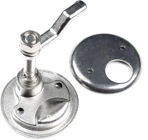 Miniatura 2 de Thorn Pestillo de leva de barco de acero inoxidable Marine Hatch Pull con placa trasera