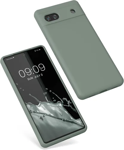 Miniatura 394 de kwmobile Funda Compatible con Google Pixel 6 Pro - Funda de teléfono de silicona TPU con acabado suave - Azul Arrecife
