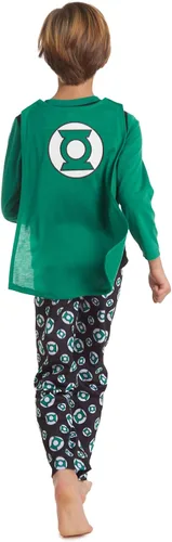 Miniatura 7 de DC Comics Justice League Green Lantern 3 Piece Pajama Set Shirt Pants Cape