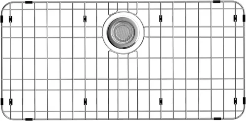 Miniatura 15 de Protector de rejilla para fregadero, rejillas inferiores de 18 pulgadas, protector de fregadero con radio de esquina, protector de fregadero