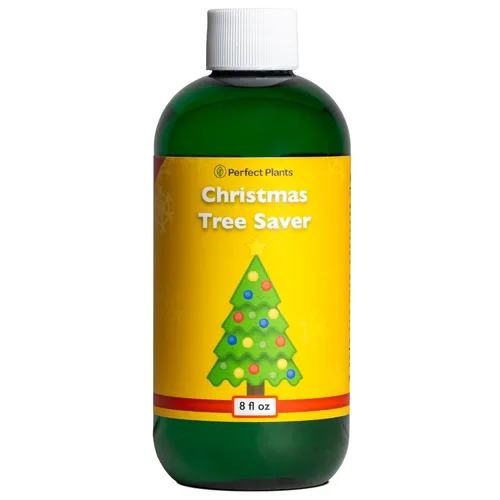 Perfect Plants Conservador de Árbol de Navidad 8oz. | Alimento Conservador de Árboles de Navidad Fácil de Usar | Ten Árboles de Navidad Verdes y