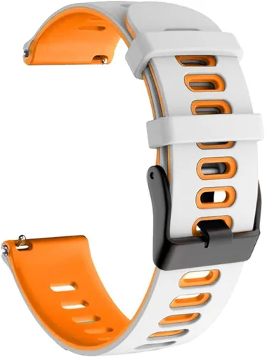 Miniatura 23 de Correas de silicona de 20 de 0.866 in para reloj inteligente Huawei Watch Gt 2 Pro GT2 GT 3 42 1.811 in (color: 10, tamaño: 0.787 in)