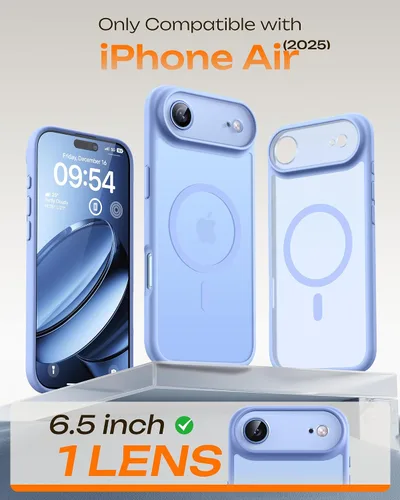 Miniatura 335 de TOCOL Funda para iPhone 11, compatible con Magsafe, protección completa de cámara, imanes integrados, protección contra caídas, funda translúcida