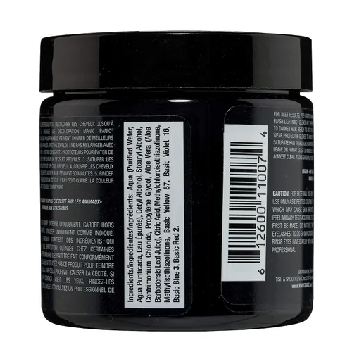 Miniatura 2 de MANIC PANIC Classic Raven Color de Cabello Semipermanente - Tinte negro de tono frío para mujeres y hombres que dura de 4 a 6 semanas - Vegano, sin