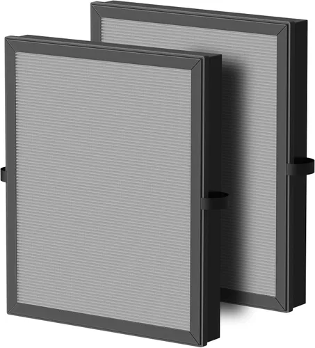 Miniatura 10 de iSingo Paquete de 2 filtros de aire compatibles con purificador de aire MK-04 MG-04JH, filtración de 4 capas adecuado para polvo, caspa de mascotas