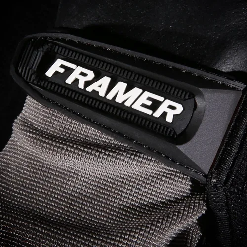 Miniatura 10 de Ironclad Framer; guantes de trabajo de carpintero, destreza de dedo abierto, ajuste de rendimiento, duradero, lavable a máquina, FUG-05-XL
