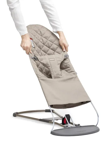 Miniatura 11 de BabyBjörn Asiento de tela para hamaca - Antracita, Malla, Antracita, 1 unidad (paquete de 1)