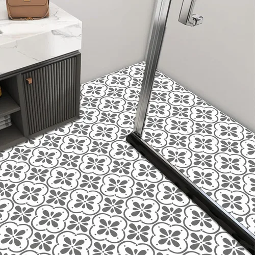 Miniatura 4 de 4 plantillas de azulejos reutilizables de 8 x 8 pulgadas, plantillas de pared, plantillas españolas para pintar en pisos, azulejos, patio