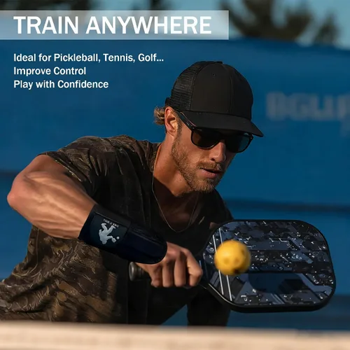 Miniatura 6 de Pickleball Dink & Drop Trainer Muñequera - Soporte de muñeca para hombres y mujeres, reduce la fatiga y mejora la precisión