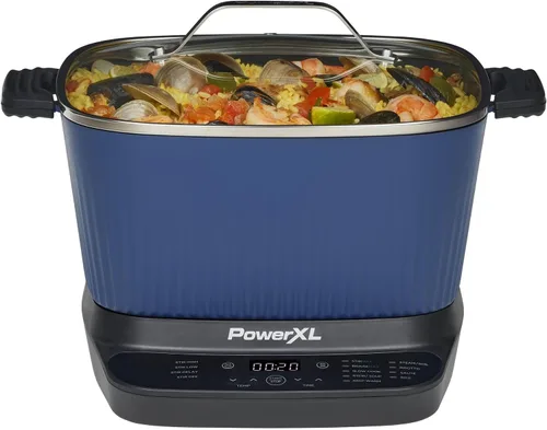 Miniatura 7 de STIRMAX Olla Múltiple Digital de 7.5 Cuartos con Paleta Automática para Remover y Triturar, 9 en 1 Preajustes Programables para Saltear, Sellar
