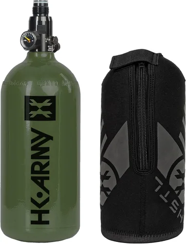 Miniatura 17 de HK Army Tanque de aire comprimido de aluminio HPA para paintball con sistemas de aire - Regulador estándar Azul