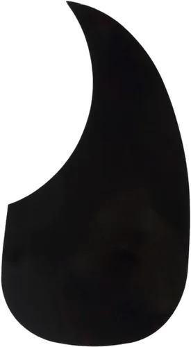 Miniatura 6 de Musiclily - Golpeador autoadhesivo de gran tamaño para guitarra acústica estilo Martin D28, color negro perla Negro (Black Pearl)