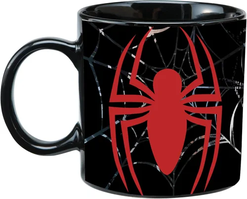 Miniatura 5 de Vandor Marvel Spider-Man - Taza de cerámica reactiva al calor, 20 onzas