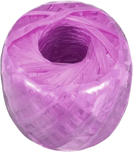 Miniatura 10 de Cuerda de nailon de poliéster [para embalaje incluido en el hogar DIY] -250m/820ft / 1 rollo de plástico, blanco