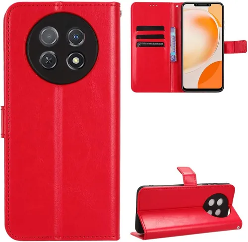Miniatura 41 de Funda para Honor X50i, funda de cuero con tapa para Honor X50i 5G CRT-AN00 Case Gold Oro