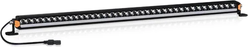 Miniatura 13 de LIGHTFOX Barra de luz LED de 12 pulgadas con conector DT, haz de luz puntual y de inundación de fila única, 72W, 6,717LM, luces de conducción