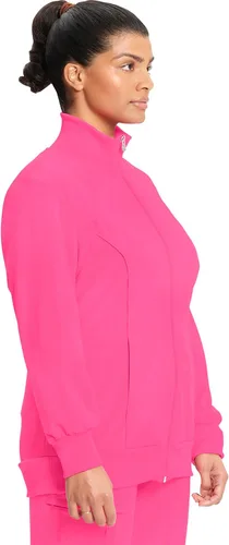 Miniatura 6 de Infinity by Cherokee 2391A - Chaquetas médicas con cremallera frontal para mujer, tela elástica en 4 direcciones