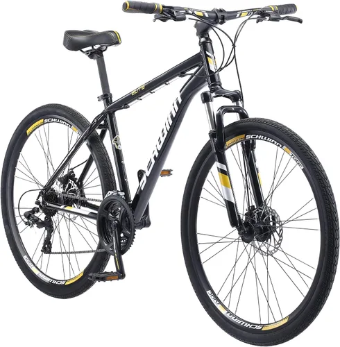Miniatura 14 de Schwinn GTX Comfort - Bicicleta híbrida para adultos, para hombres y mujeres, bicicleta deportiva doble, ruedas de 700c, marco de aluminio ligero