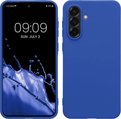 Miniatura 100 de kwmobile Funda compatible con Samsung Galaxy A23 4G / 5G - Funda de silicona TPU metálica suave y delgada - Rojo oscuro metálico