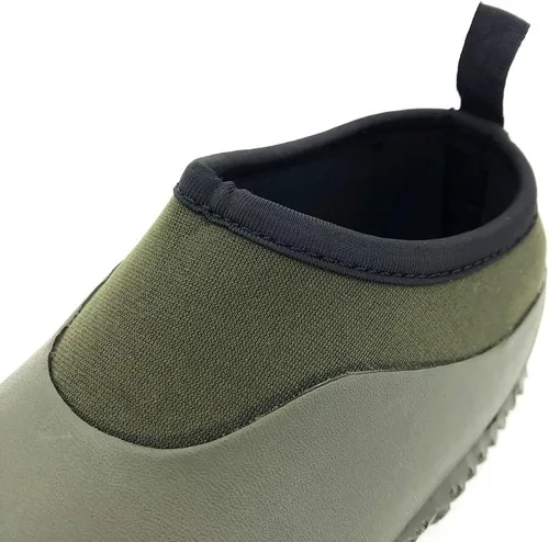 Miniatura 2 de SYLPHID Zapatos de jardín para hombre, zapatos de lluvia impermeables de neopreno para campamento, cuidado del césped, jardinería y trabajo