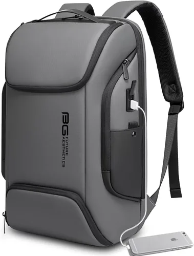 Miniatura 7 de Mochila portátil BANGE de negocios inteligente puede contener laptop de 15.6 pulgadas, mochila para viajes diarios, bolsa de transporte para hombres