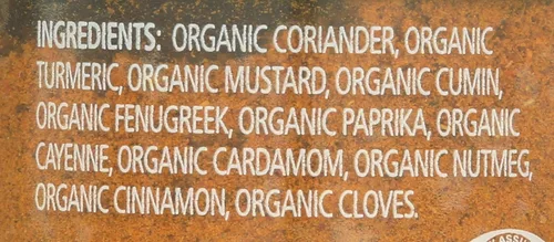 Miniatura 4 de Simply Organic Curry en polvo, certificado orgánico 0.53 oz
