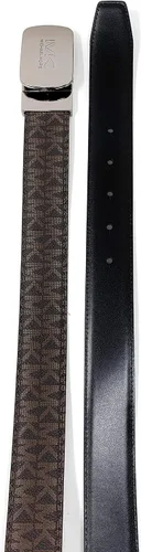 Miniatura 5 de Michael Kors Cinturón reversible de piel de PVC MK para hombre