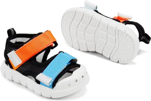 Miniatura 19 de OAISNIT Sandalias deportivas para bebés, niños y niñas, ligeras, antideslizantes, suela de goma, zapatos de agua acuática para playa, zapatos