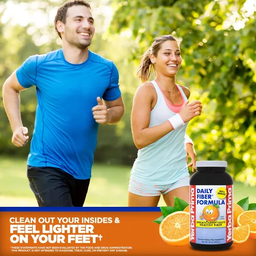 Miniatura 5 de Yerba Prima Daily Fiber Formula 16 oz (paquete de 2) – Suplemento de fibra dietética premium, sin OMG, sin gluten, fabricado en los Estados Unidos