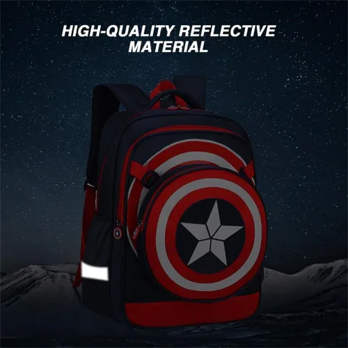 Miniatura 5 de Mochila para niños Mochila escolar Comic impermeable libro bolsa de viaje para niños, marino, Viajar