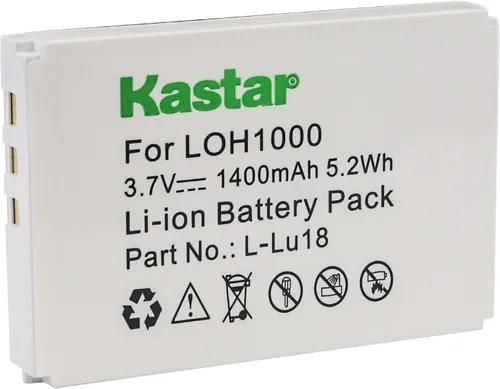 Kastar Batería de repuesto LOH1000 para Logitec L-LU18, K398, 190582-0001, F12440056, Harmony 915, Harmony 1000, Harmony 1100, Harmony 1100i,