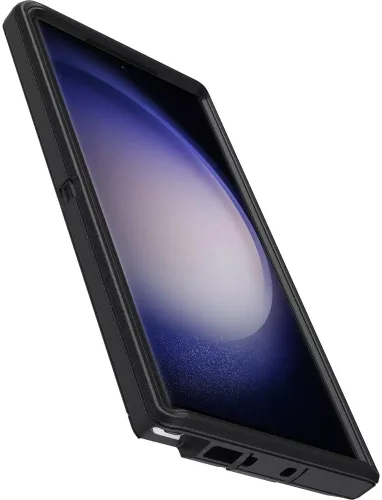 Miniatura 3 de OtterBox Funda para Galaxy S23 Ultra (solamente) - Serie Defender - Negro - Resistente y duradera - con protección de puerto - Incluye soporte