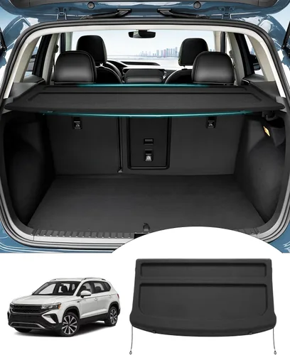 Miniatura 45 de Powerty Cubierta de Carga para Accesorios Kia Sportage 2023-2025 2026, Textura de Lona Cubierta Retráctil para Maletero Trasero de Carga de Equipaje