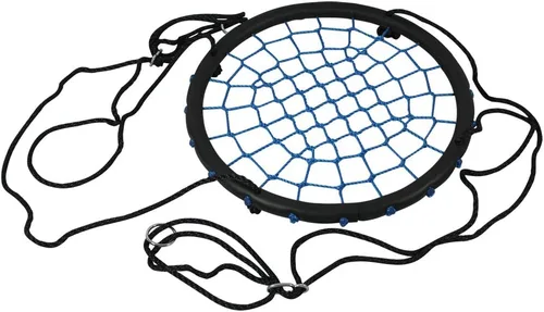 Miniatura 3 de Juego de asiento colgante de cuerda de mono gigante para jardín, patio trasero, al aire libre, para niños y adultos