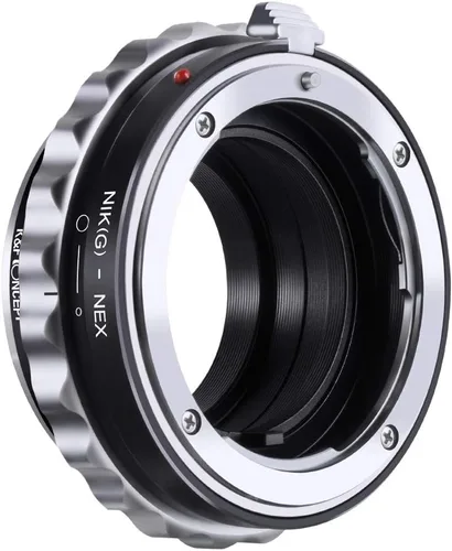 Miniatura 2 de Adaptador de Montura de Lente K&F Concept Compatible con Lentes Nikon G AF-S F AIS AI Nikkor F Mount G-Type D/SLR a Sony Alpha E-Mount NEX Cámara
