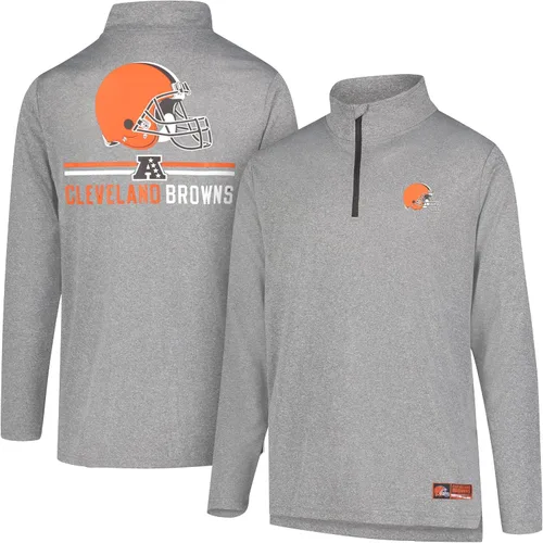Miniatura 16 de Ultra Game Men's NFL Official Super Soft Quarter Zip Long Sleeve T-Shirt